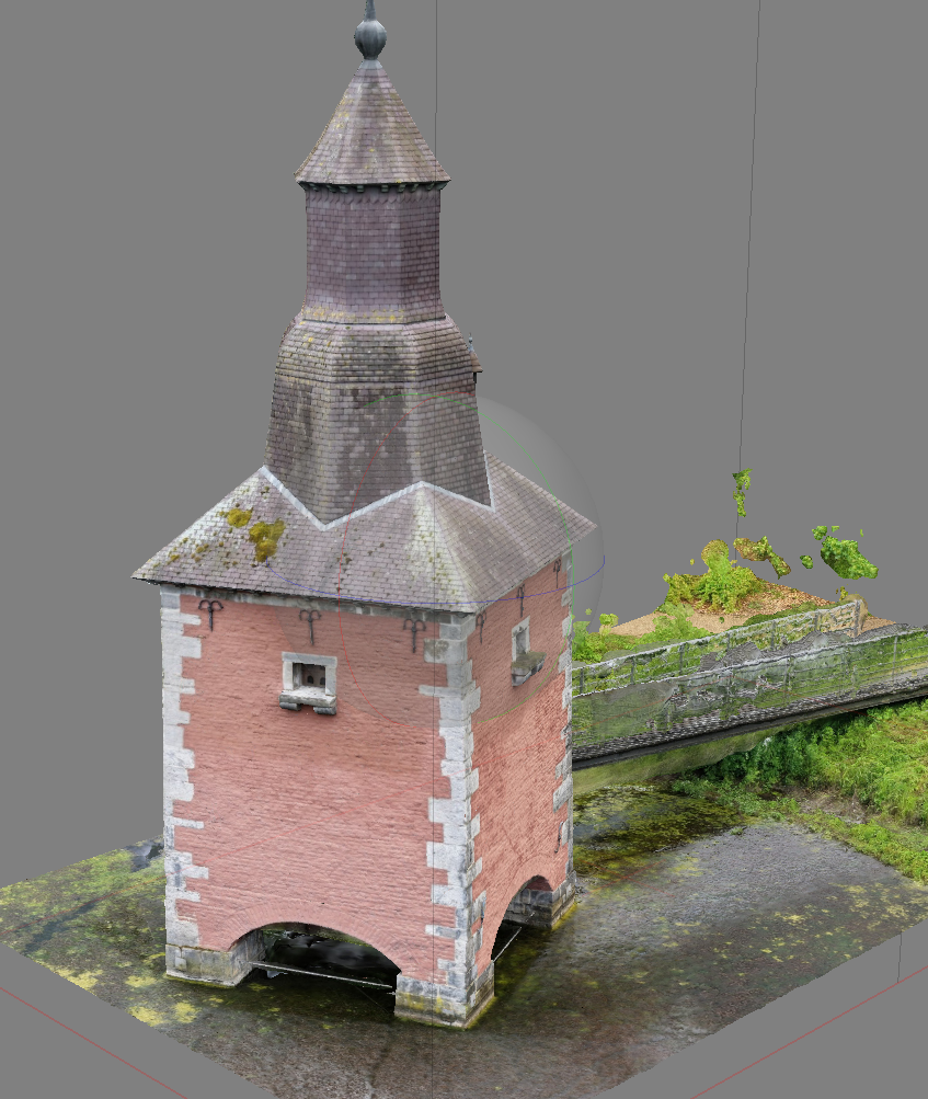 Floreffe Colombier 3D Texture